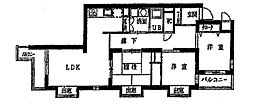 ロータリーライフ狭山 3LDKの間取図画像