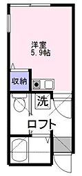 間取図画像 ワンルーム