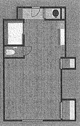 陽輪台第2あざみ野 ワンルームの間取図画像