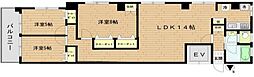 クイーンハイツ三田 3LDKの間取図画像