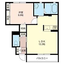 ル・シェノン 00102 ｜ 茨城県土浦市中貫1502-1（賃貸アパート1LDK・1階・47.61㎡） その2