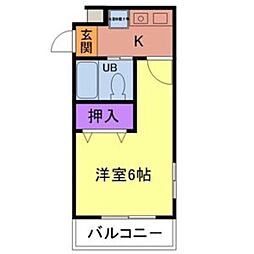 間取図画像 1K