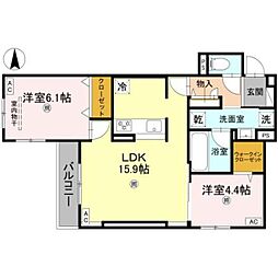 (仮称)D-ROOM平野区加美東5丁目PJ 2階/-
