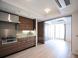 富久クロスコンフォートタワー 30階1LDKのリビング/ダイニング