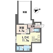 エムアイ　カーサ 00101 ｜ 千葉県市川市高石神33-18（賃貸マンション1LDK・1階・41.75㎡） その2