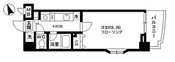 SKガーデン葛西5 1Kの間取図画像