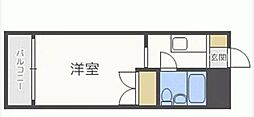 メゾン・ド・セリーズ ワンルームの間取図画像