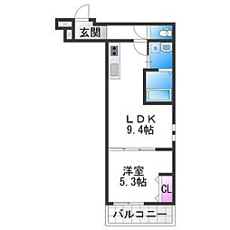 フジパレス松虫通WEST 2階