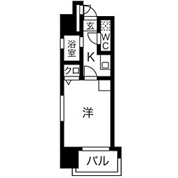 間取図画像 1K