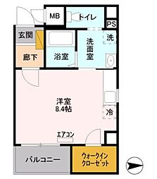 間取図画像 ワンルーム