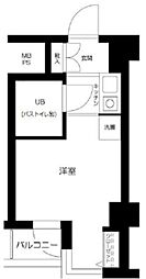 入谷センチュリープラザ21 ワンルームの間取図画像