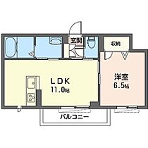 クロシェットIX 00102 ｜ 千葉県木更津市吾妻２丁目8-26（賃貸マンション1LDK・1階・40.10㎡） その2