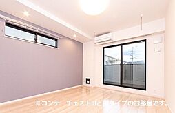 フルール　ベール 2階1Kのリビング/ダイニング