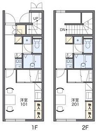 レオパレス白新_間取り_0