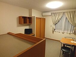 レオパレスグリーングレイス 2階1Kのリビング/ダイニング