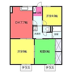 ジュネスハイムＡ 1階