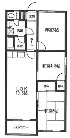 ホームズ でお部屋探し ローズマンション成城 1階 3ldk 賃料10万円 58 02 賃貸マンション住宅情報 物件番号 取扱い不動産会社 株式会社アエラス Pr アエラス調布店