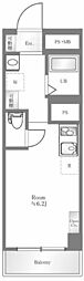 ルミエール荻窪 ワンルームの間取図画像