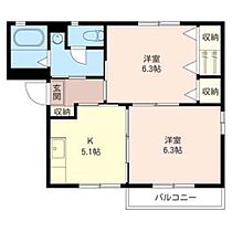 フォンテーヌ 00201 ｜ 埼玉県朝霞市朝志ケ丘３丁目8-48（賃貸アパート2K・2階・42.40㎡） その2