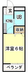 間取図画像 1K