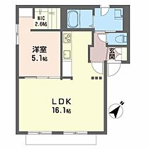 グランドールタモリ　Ａ 101 ｜ 青森県八戸市下長２丁目5-17（賃貸アパート1LDK・1階・50.00㎡） その2