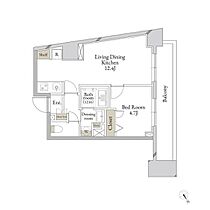 プルミエール浅草 00304 ｜ 東京都墨田区東駒形１丁目3（賃貸マンション1LDK・3階・40.02㎡） その2