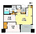 プラウドタワー亀戸クロスブライトタワー2階28.3万円