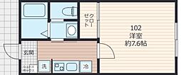 (仮称)千葉市中央区仁戸名町 1Kの間取図画像