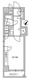 ダイアパレス浅草第2 1Kの間取図画像