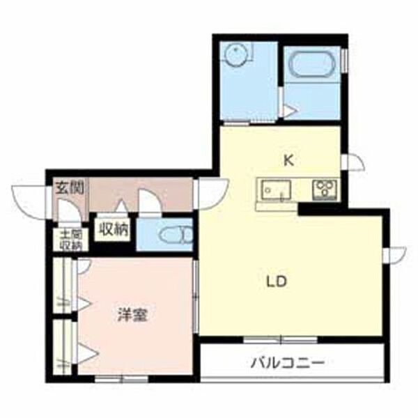 Ｍ離宮なかもず ｜大阪府堺市北区中百舌鳥町５丁(賃貸マンション1LDK・3階・45.52㎡)の写真 その2