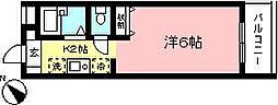 ピアー・93 1Kの間取図画像