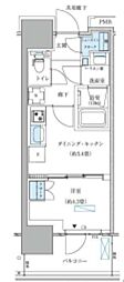 江東区大島4丁目マンション 1DKの間取図画像