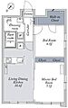 ラドゥセール文京大塚West4階23.4万円