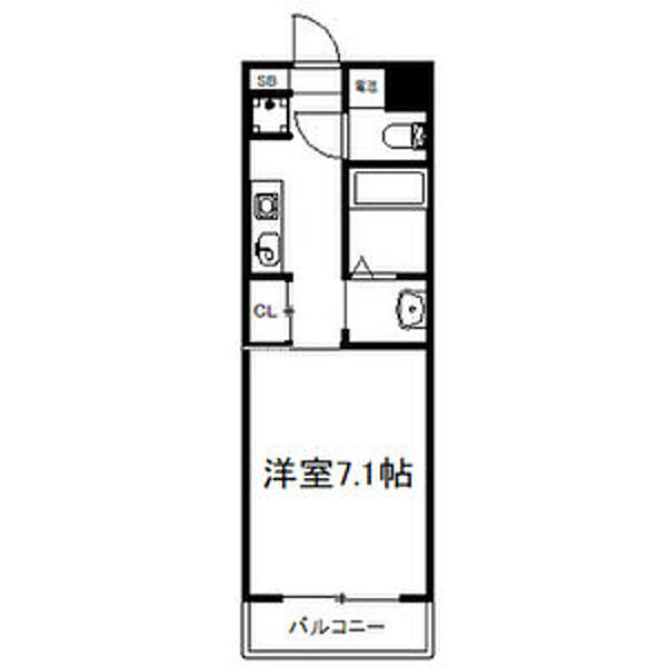 GROOVE堺東アネックス ｜大阪府堺市堺区南瓦町(賃貸マンション1K・3階・25.80㎡)の写真 その2