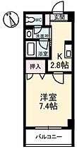 ＪＲＢハイツ倉敷 A0102 ｜ 岡山県倉敷市昭和１丁目3-7（賃貸マンション1K・1階・25.08㎡） その2