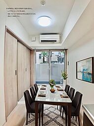 シティフォレスト森下 3階1DKのリビング/ダイニング