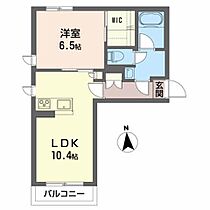 プロヌーブ新白河II 103 ｜ 福島県白河市新白河２丁目62（賃貸アパート1LDK・1階・41.25㎡） その2