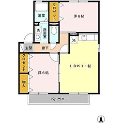 コテージ原寺 2階
