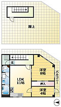 兵庫県神戸市兵庫区島上町２丁目（賃貸マンション2DK・4階・50.00㎡） その2