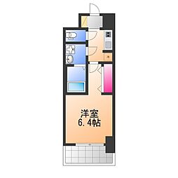S-RESIDENCE堺altklas 1Kの間取図画像