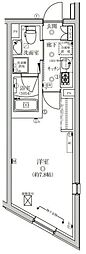 VERXEED STAIR Musashi-koyama 1Kの間取図画像