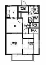 ハイツ萩 0201 ｜ 和歌山県和歌山市布引770-3（賃貸アパート2DK・2階・44.80㎡） その2