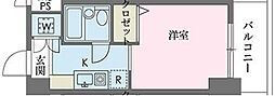 ウインベルソロ国分寺1 ワンルームの間取図画像