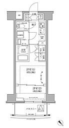 RELUXIA国分寺 2Kの間取図画像