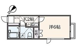 間取図画像 1K