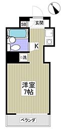 アーバンハイム寿 ワンルームの間取図画像