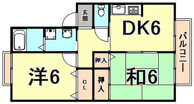 ホームズ でお部屋探し ｊｒ東海道 山陽本線 立花駅 バス10分 稲葉荘2丁目下車 徒歩3分 2dk 賃料6 3万円 2階 46 67 賃貸アパート住宅情報 物件番号 取扱い不動産会社 シティネット株式会社 シティネット伊丹店