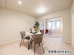 ミリアレジデンス乃木坂 2階2LDKのリビング/ダイニング