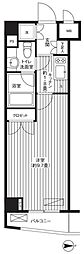グランハイツ東新宿 1Kの間取図画像