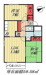 ヴェルドミール 1階/-